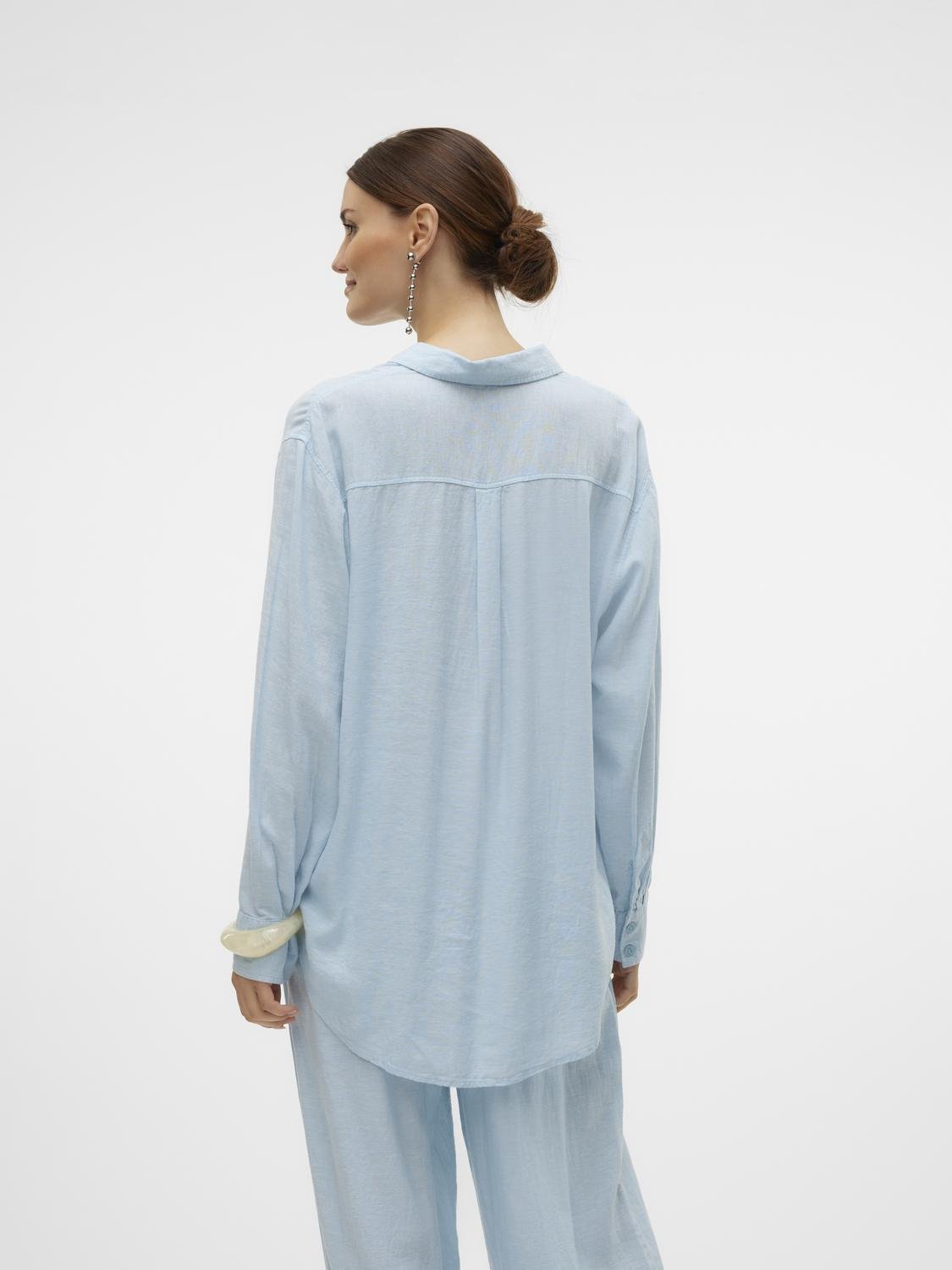 VMLINN Shirt - Airy Blue - VERO MODA & VILA Bergvik
